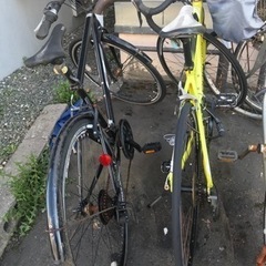 決まりました。ジャンク自転車2台5000円の画像