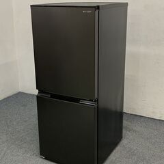 高年式!2021年製!SHARP/シャープ プラズマクラスター2ドア冷凍冷蔵庫 152L SJ-D15H マットダークグレー 中古家電 店頭引取歓迎 R7126)