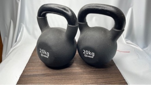 ベル型ダンベル　ケトルベル　20kg✖️2個セット