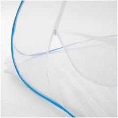 ワンタッチ蚊帳 両面ファスナー 収納ケース付き 室内 屋外 アウトドア の画像