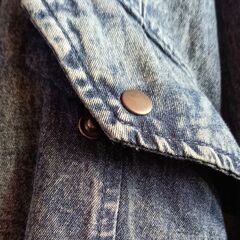 【処分】☆レディース☆デニムジップロングブルゾン☆新品☆の画像