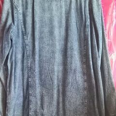 【処分】☆レディース☆デニムジップロングブルゾン☆新品☆の画像