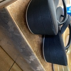 草履　金、黒セット　〜22cmの画像