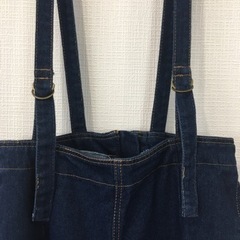決まりました☆新品le ciel ワイドパンツ デニムサロペット☆の画像