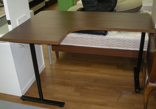 R302 NITORI ニトリ高さ調節デスク L字型 (プレフェ 140) Used・美品