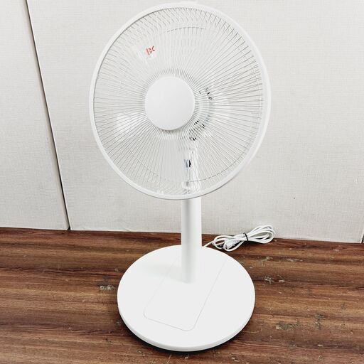 【7/9売約】2021年製 ニトリ 30cm リビング扇風機 NTR26IN_WH ホワイト 首振り タイマー付き 北3