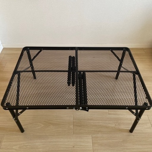 アウトドア メッシュ テーブル