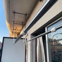 物干し竿2本