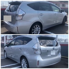 プリウスアルファ 前期Sチューンブラック車検7年5月56000kmプリウス‪α‬の画像