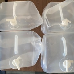 折りたたみ水タンク20L 4個
