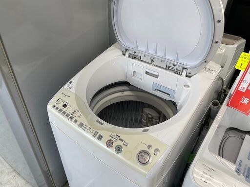 配送設置込み！　シャープ7.0K洗濯乾燥機　インバター　2016年製　分解クリーニング済み！！