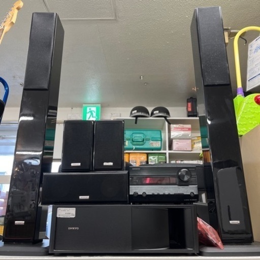 【BY REUSE 霧島国分新町店 出張買取•見積完全無料¥0】ONKYO 5.1chスピーカーシステム