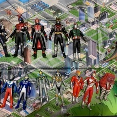 ウルトラマン　仮面ライダー　まとめ売り17点