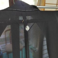 【お着物と長襦袢お２つご予約】銘入り　昭子　絽のお着物　喪服　五...