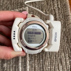 ランニングウォッチ　EPSON WristableGPS  SF...