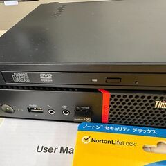【稼働美品】コンパクト デスクトップPC 「Linovo」管理No11 基本送料無料 の画像