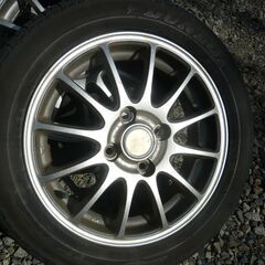 ダンロップサマータイヤ＋アルミホイール　バリ山美品　4本セット[商談中]の画像