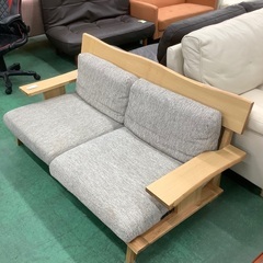 家具ならトレファク吉川店！！　ニトリ　2人掛けソファー　アッシュ...