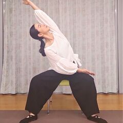 シニア椅子ヨガクラス　健康体操の画像
