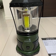 キャンプ用品　OUTDOOR MAN LEDランタンの画像