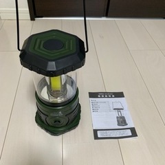 キャンプ用品　OUTDOOR MAN LEDランタンの画像