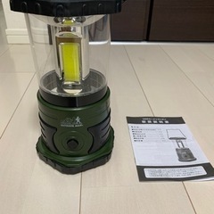 キャンプ用品　OUTDOOR MAN LEDランタンの画像