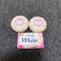 石鹸3個で500円