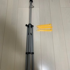 キャンプ用品　ランタンスタンドの画像