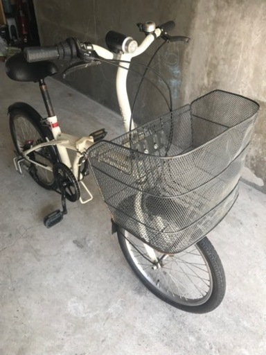 価格応談　折りたたみ自転車　6段変速付　長期保管品