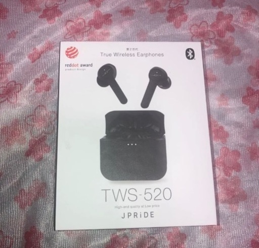 【JPRiDE/処分セール】TWS520 箱付き美品【ワイアレスイヤホン】