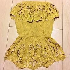 🤍Duras マスタードカラーのトップス