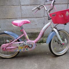 ディズニー プリンセス 自転車の中古が安い！激安で譲ります