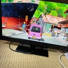 ジャンク扱い　DVD内蔵テレビ　23.6V 液晶テレビ