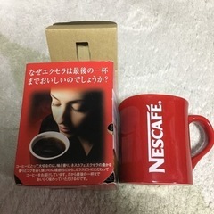2、ネスカフェ赤マグカップ　オリジナル
