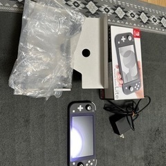 任天堂Switch lite グレー（受け渡し予定者様決まりました）