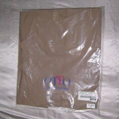 新品　オットーの半そでジャージスーツ　マキシ丈　　ベージュＭサイズ