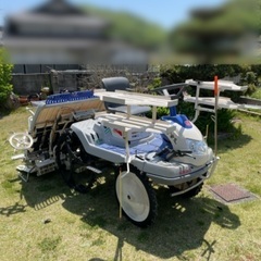 田植え機 イセキ 乗用 4条植え ガソリンエンジン 2022使用...