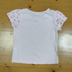 うさぎ柄　半袖Tシャツ【used 80】の画像