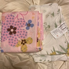 掛け布団カバー(シングル)3点セット　未使用2点　IKEA、ディノス他