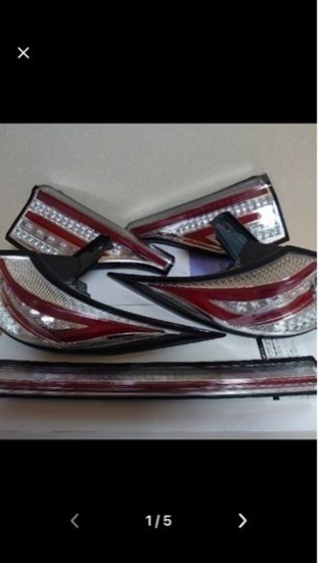 エスティマ　LEDファイバーテール