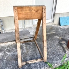 無料　ハンドメイド 船外機スタンド　2馬力　他 頑丈です 未だ未...