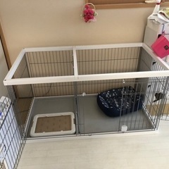 ペティオ　ワイド　ペットケージ　値下げ❗️の画像