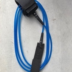サーフィン　未使用品　リーシュコード 青　250cmの画像