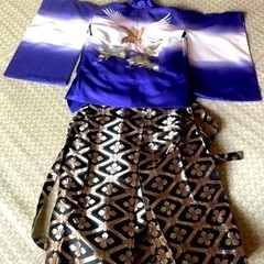 小学生男児 卒業式 羽織袴の画像