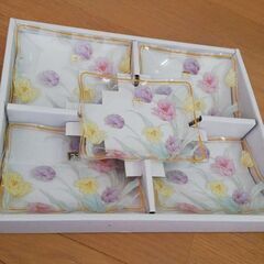 ●FC GLASS Japan ガラス皿 セットの画像