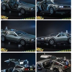 ムービー・マスターピース 1/6スケールデロリアン・タイムマシン ホットトイズの画像