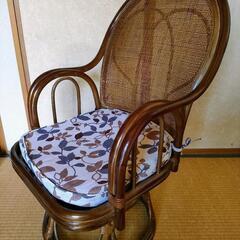 回転式の座椅子の画像