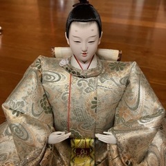 お雛様、お代理様、三人官女の画像