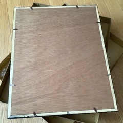 押絵　押し絵　色紙　額　額縁　約37.5×46.5×4㎝の画像