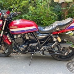不動ベース　モビライザー付き　エンジン実働！動画あり、KAWASAKI ZRX400 一時抹消中の画像